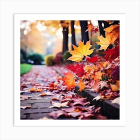 Autumn Leaves 2 Art Print