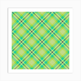 Plaid Pattern 4 Art Print