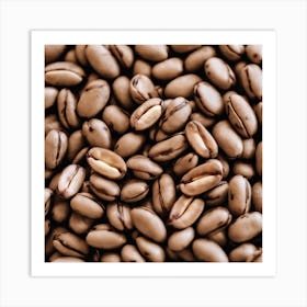 Coffee Beans 432 Art Print