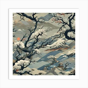 Asian Landscape 2 Art Print