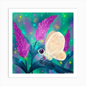 Butterfly Square Art Print