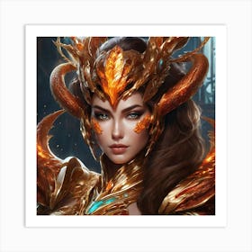 Elven Goddess iuy Art Print