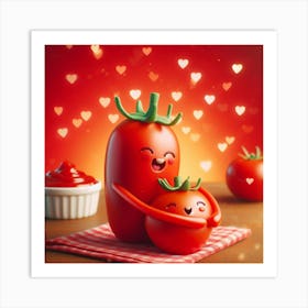 Tomato Love Art Print