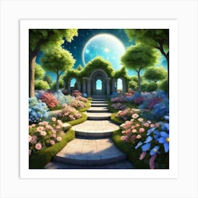 Fairy Garden 20 Art Print