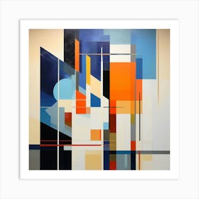 Abstract modernist 1 Art Print