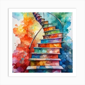 Stairway To Heaven 4 Art Print