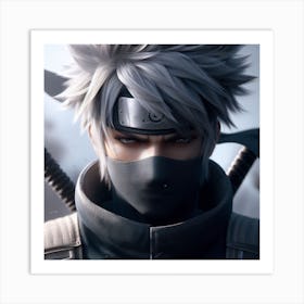 Kakashi Sensei 4 Art Print