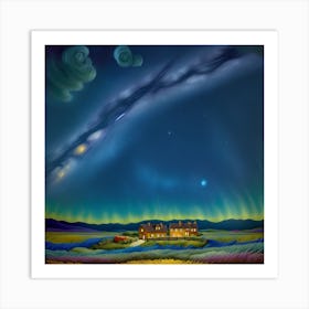 Night Sky Art Print