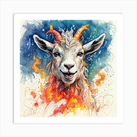 Goat! 24 Art Print