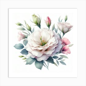 Eustoma 2 Art Print