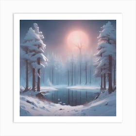 Winter Wonderland 3 Art Print