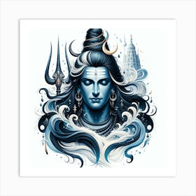 Lord Shiva 24 Art Print