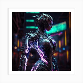 Cyberpunk Hd Wallpaper Art Print