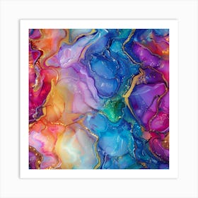 Abstract Painting 9 Art Print