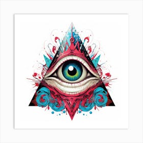 All Seeing Eye 6 Art Print