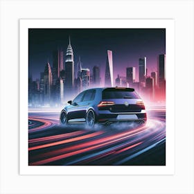 Volkswagen Golf R 10 Poster