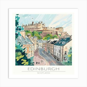 Edinburgh Art Print