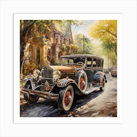 Maraclemente Antique Car 08b060f5 426c 485a 8299 5c485b322151 Art Print