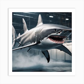 Great White Shark Art Print