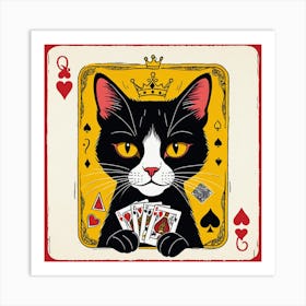 Queen Of Spades Art Print