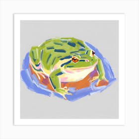 American Bullfrog 02 Art Print