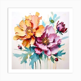 'Flowers' 1 Art Print