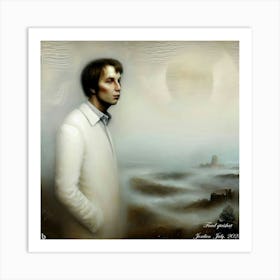 Man In A White Coat Art Print