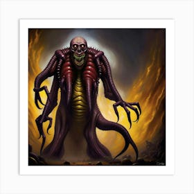 Alien Creature Art Print