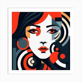 women positive, life, loves Art Print