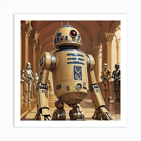 Star Wars R2d2 Art Print