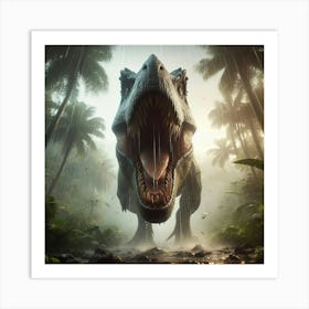 Jurassic Park 4 Art Print