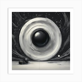 Black Hole 1 Art Print