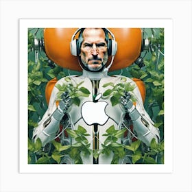 Apple Steve 7 Art Print