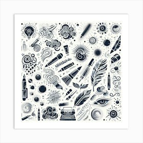 Doodles Art Print