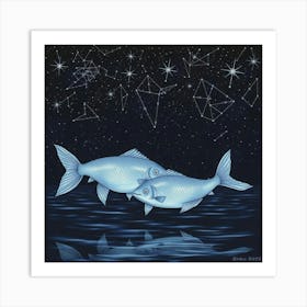 Zodiac Fish 9 Art Print