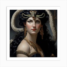 Greek Goddess 41 Art Print