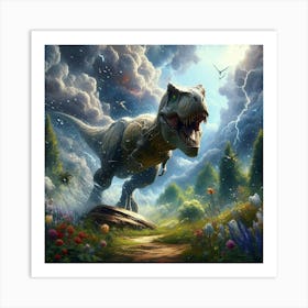 T-Rex 5 Art Print