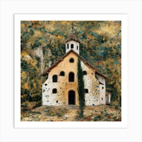 Kirche In Cassone, Gustav Klimt 28 Art Print