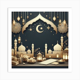 Muslim Ramadan 4 Art Print