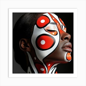 Face Painting Art Print