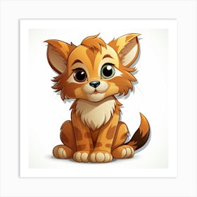 Cute Kitten 13 Art Print