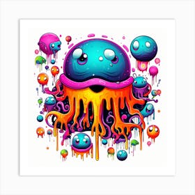 Octopus 15 Art Print