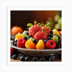 Fruit Salad Art Print