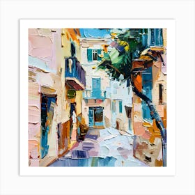 Street Scene Mallorca. Spain Art Print