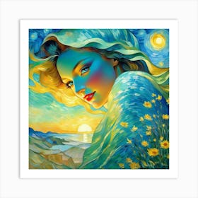 Starry Night dyh Art Print