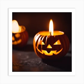 Halloween Pumpkins 1 Art Print