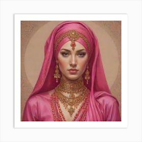 Islamic Woman Art Print