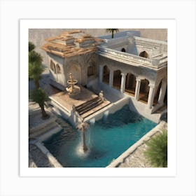 Islamic Structure Art Print