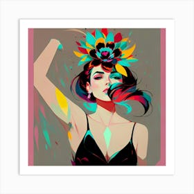 Sexy Girl Art Print