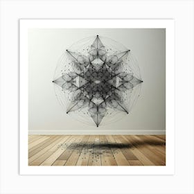 Abstract Mandala Art Print